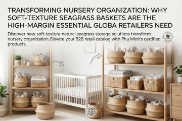 Transforming Nursery Organization: Why Soft-Texture Seagrass Baskets Are the High-Margin Essential Global Retailers Need